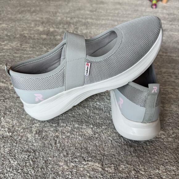 LIKE NEW Rieker R-Evolution Ayla Grey Comfort Sneakers - Picture 1 of 10